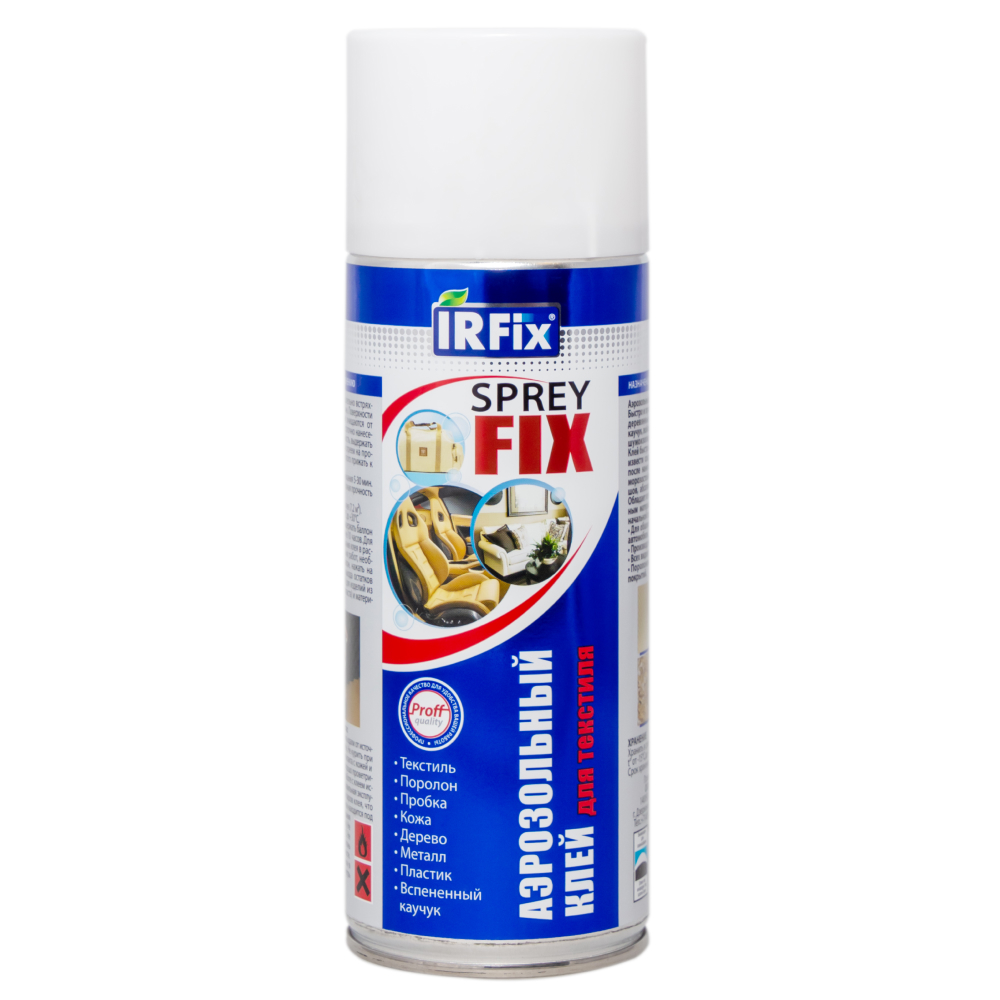 IRFIX Клей аэрозольный "SPRAY FIX" 400мл IRFIX 1/16