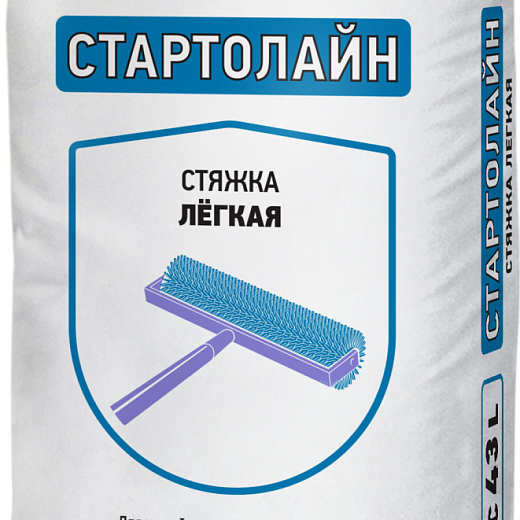 Стяжка пола ОСНОВИТ СТАРТОЛАЙН FC43 L легкая (25 кг)
