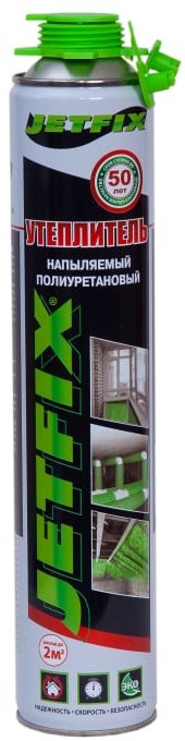 JETFIX Утеплитель напыляемый JETFIX (750мл) 1/12