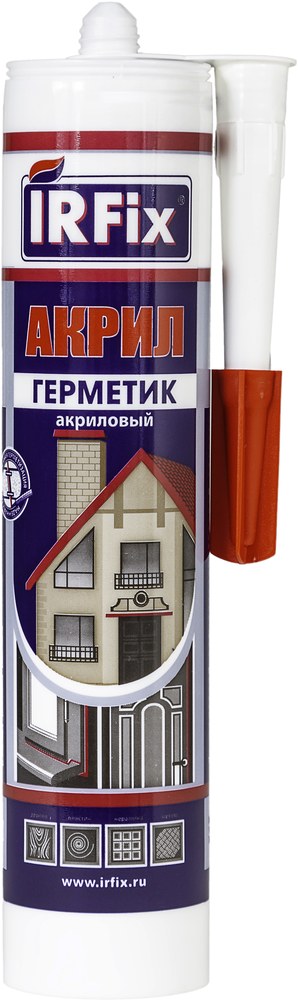 JETFIX Акриловый герметик белый (310мл) 1/25