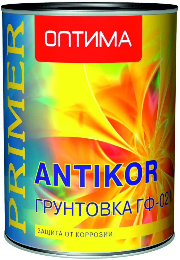 Грунтовка ГФ-021 ОПТИМА PRIMER красно-коричневый 1 кг