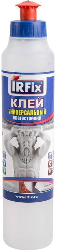 IRFIX Клей универсальный влагостойкий прозрачный (0,25л) 1/25