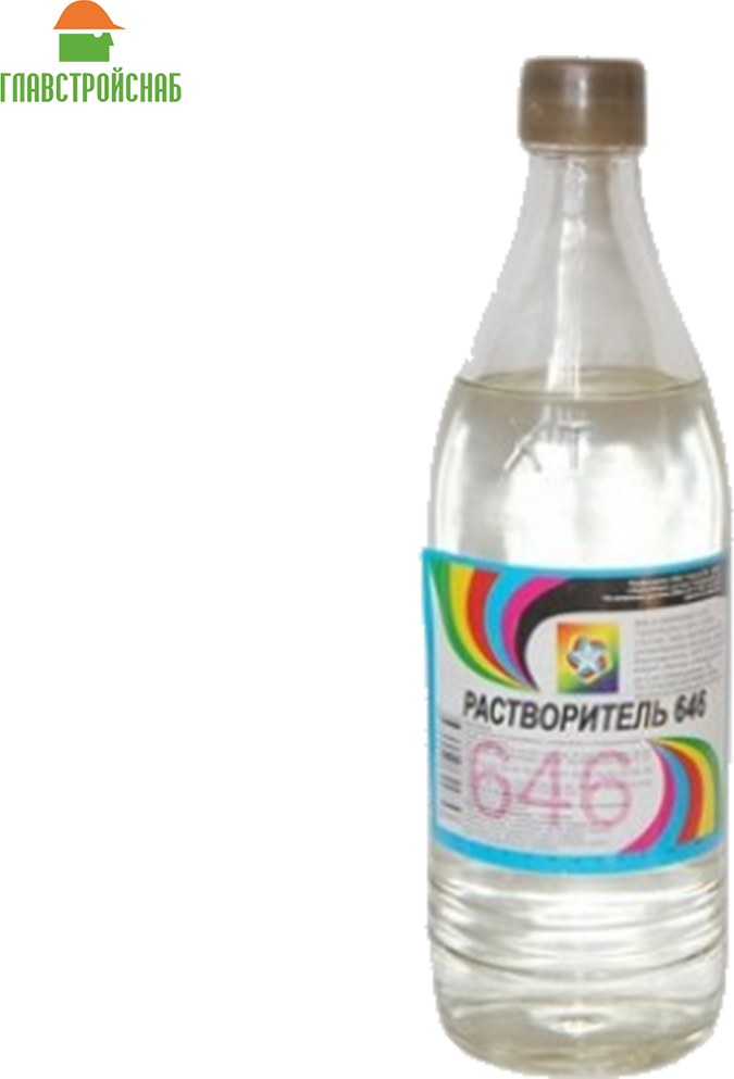 Растворитель 646 0,5 л (стекло)