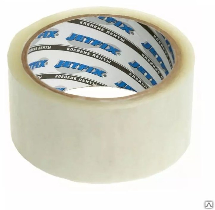 JETFIX Клейкая лента упаковочная (прозрачная) 48мм. х 55м. (72шт)